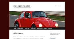 Desktop Screenshot of motorsport-kaefer.de
