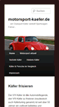 Mobile Screenshot of motorsport-kaefer.de