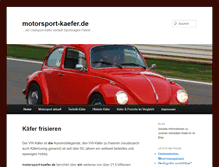 Tablet Screenshot of motorsport-kaefer.de